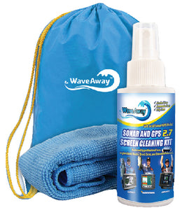  Wave Away Sonar & GPS Screen Cleaner with Micro Fiber