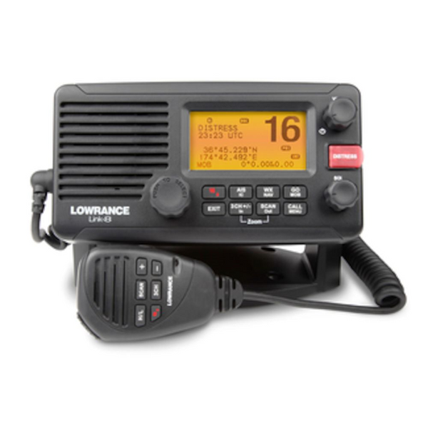 LOWRANCE LINK-8 VHF Radio 000-10789-001 - LMC Shop