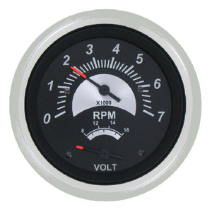 Sierra_11 69074FP Blk Sterling Tach-Volt 7k Rpm - LMC Shop