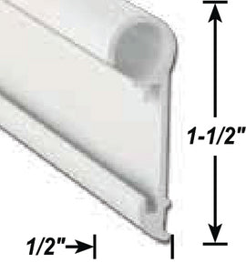 AP Products 021-13701-8 Inv Awn Rail Pw 8' @5 - LMC Shop