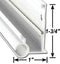 AP Products 021-56301-16 Gutter/awn Rail Pw 16' @5 - LMC Shop