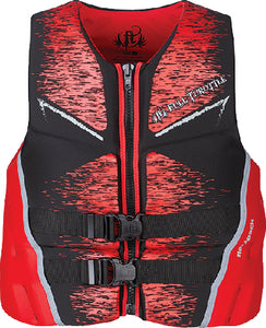 Full Throttle 14250010003019 Men's Rapid-Dry Flex-Back Red - LMC Shop