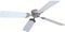 Bristol Products 410TSDC36BNWH Ceiling Fan-Brushed Nic/wh 36 - LMC Shop