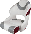 Wise Seating 3315-1774 Baja Bucket Seat Wht Grey Red - LMC Shop