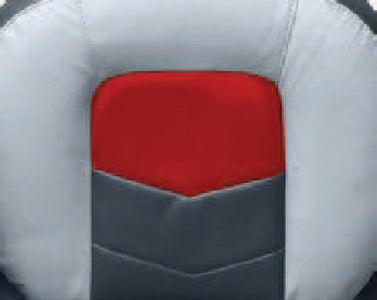 Wise Seating 3317-1881 Seat Pro-Angler 14 Gry Red Cha - LMC Shop