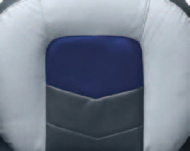 Wise Seating 3318-1880 Seat Pro-Angler 17 Gry Blu Cha - LMC Shop