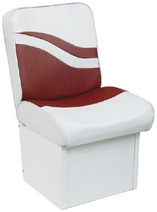 Wise Seating 8WD1131-925 Jump Seat 10  White-Red - LMC Shop