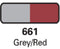 Wise Seating 8WD734PLS-661 Economy Seat Gry/red - LMC Shop