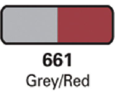 Wise Seating 8WD734PLS-661 Economy Seat Gry/red - LMC Shop