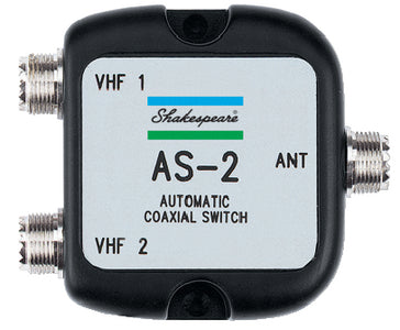 Shakespeare Antennas AS-2 Auto Switch 2 Radio to 1 Ant. - LMC Shop