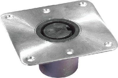 Springfield Marine 1300754-1 Stainless Seat Base Sqr 7x7 - LMC Shop