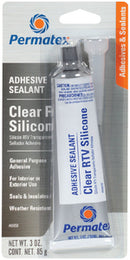 Permatex 80050 Silicone Seal Clear 3 Oz Perm - LMC Shop