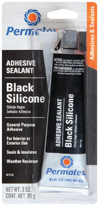 Permatex 81158 Blk. Silicone Adhesive Sealant - LMC Shop