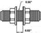 Uflex R7 Fitting-Bulkhead 3/4in - LMC Shop