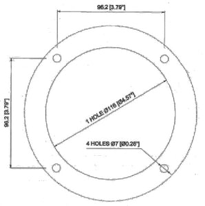 Uflex X57 Round Flange - LMC Shop