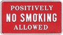 Bernard Engraving FP032 No Smoking Allowed - LMC Shop