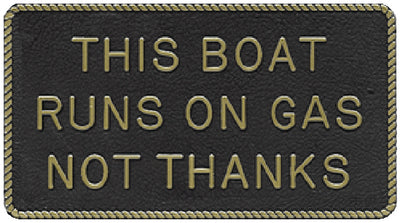 Bernard Engraving FP067 Fun Plaque - LMC Shop