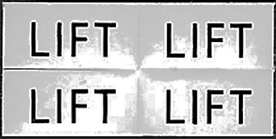 Bernard Engraving IL06 Identi Label  Lift  4/pk - LMC Shop
