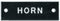 Bernard Engraving IP009 Nameplate-Horn Pkg/5 - LMC Shop