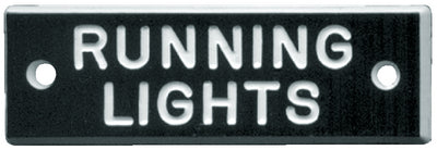Bernard Engraving IP020 Nameplate-Running Lights Pkg/5 - LMC Shop