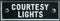 Bernard Engraving IP043 Nameplate-Courtesy Lights 5/pk - LMC Shop