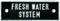 Bernard Engraving IP052 Nameplate-Fresh Water Sys 5/pk - LMC Shop