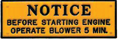 Bernard Engraving P201 Operate Blower 5 Minutes - LMC Shop