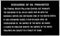 Bernard Engraving P204 Discharge of Oil Prohibited - LMC Shop