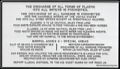 Bernard Engraving P227 Illegal Dumping Plaque - LMC Shop