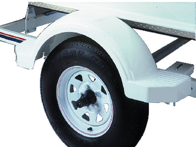 Fulton Products 508573 Plastic Fender 13  Top White - LMC Shop