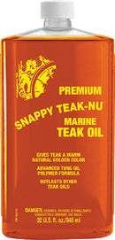 Snappy Teak STO-Q Teak Oil Golden 32oz - LMC Shop