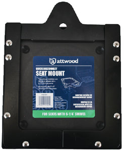 Attwood Marine 11602D1 Quick Disconnect Seat Mt 6 1/4 - LMC Shop