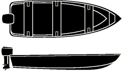 Attwood Marine 17714 Rd Rdy Cot V-Hull 17'6 Len 82 - LMC Shop