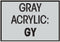 Attwood Marine 340GY 6' 54-60 Acryl Gray - LMC Shop