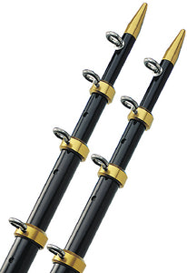 Taco Metals OT-0541BKA15-HD 15'h.d.blk/gol Tele Outrigger - LMC Shop