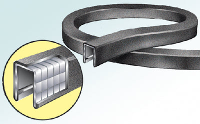 Taco Metals V30-1008W25-1 1/4  X 25' Flex Trim White - LMC Shop