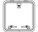 Lewmar 39960030 Low Profile Hatch Size 60 - LMC Shop