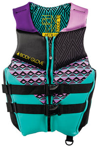 Body Glove Vests 20224WAQUPRPL Womens Phantom Pfd Aqua/prp L - LMC Shop