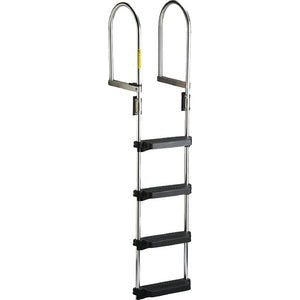 Garelick 15640 4 St Fold Dock/raft Ldr Blk - LMC Shop