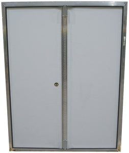 DEXTER - Ventline 5100DD NO WIND. dbl.door pol.wht.52.5x68 W/o - LMC Shop