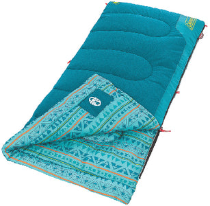 Coleman 2000025288 Sleeping Bag Youth 50 Teal - LMC Shop