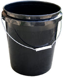 Encore 250003 Plastic Pail 5 Gal Black 70mil - LMC Shop