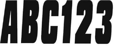 Hardline Products INFBLK350 Inflata Nmbr Kit Ser 350 Black - LMC Shop