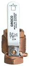 Groco IBV-2500 Bronze In-Line B-Valve 2-1/2 - LMC Shop