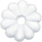 JR Products 20455 Plastic Rosetteswhite - LMC Shop