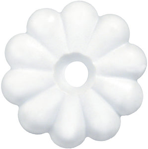 JR Products 20455 Plastic Rosetteswhite - LMC Shop