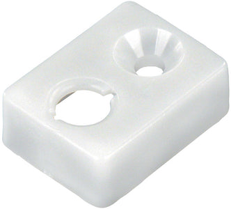 JR Products 81465 Type E- End Stop White - LMC Shop