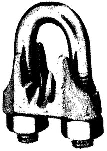 Chicago Hardware 231756 Wire Rope Clip Galv 5/16in - LMC Shop