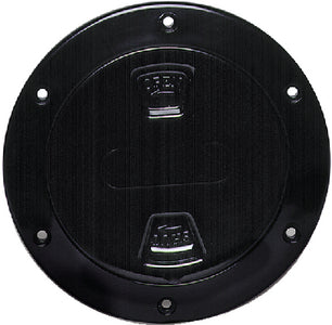Beckson Marine DP40-B 4 Black Screw-in Deck Plate - LMC Shop