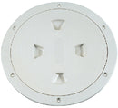 Beckson Marine DP82W Deckplate 8in White Non-Skid - LMC Shop